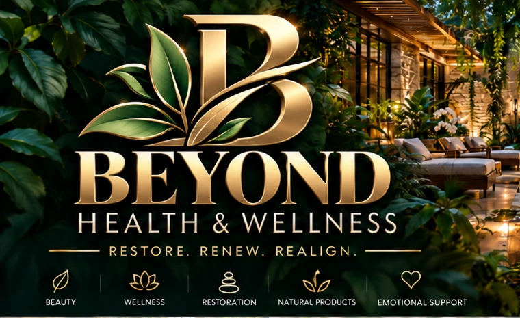 Beyond Health & Wellness botanical brand concept